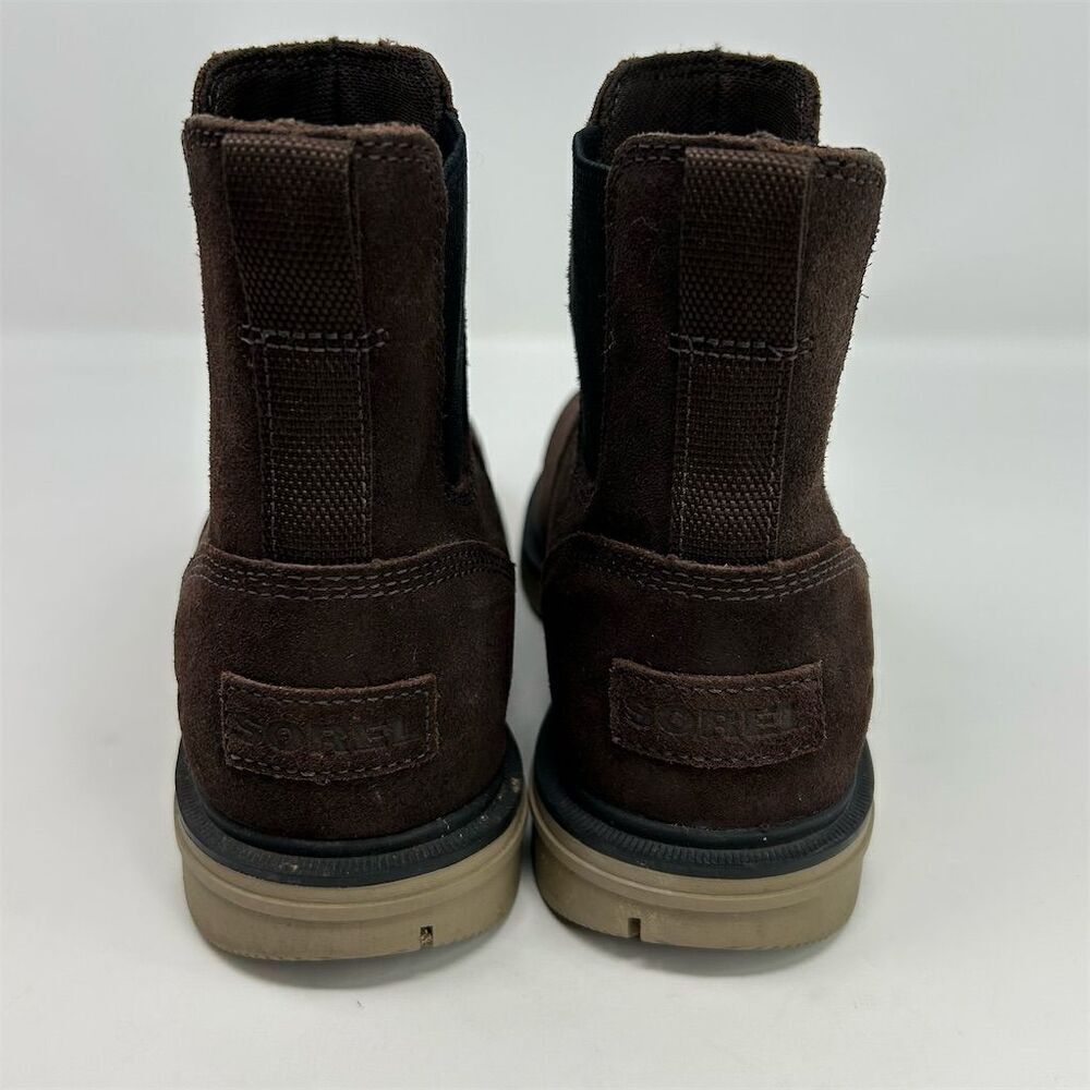 Sorel Men's Chelsea Brown Suede Leather Waterproof Boots Size 7.5 Comfort - Picture 8 of 13
